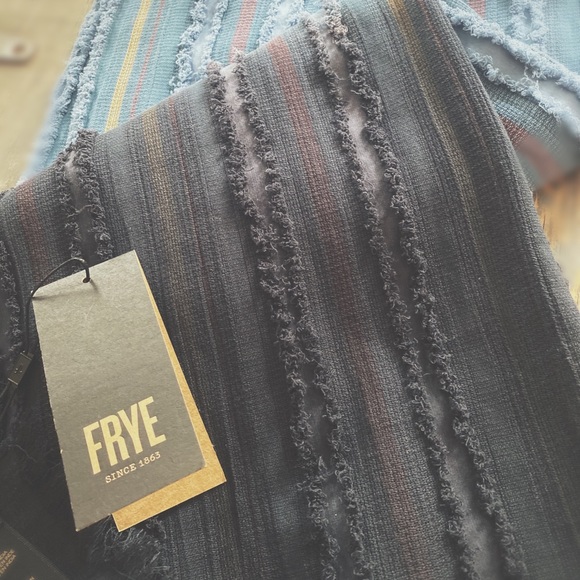 Frye Multicolor Striped Scarf - Picture 6 of 13